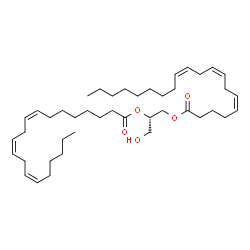 ChemSpider 2D Image | DG(20:3(5Z,8Z,11Z)/20:3(8Z,11Z,14Z)/0:0) | C43H72O5