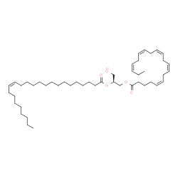 ChemSpider 2D Image | (2S)-1-Hydroxy-3-[(5Z,8Z,11Z,14Z,17Z)-5,8,11,14,17-icosapentaenoyloxy]-2-propanyl (15Z)-15-tetracosenoate | C47H80O5