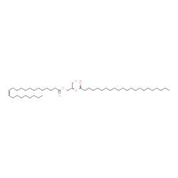 ChemSpider 2D Image | (2S)-2-(Docosanoyloxy)-3-hydroxypropyl (13Z)-13-docosenoate | C47H90O5