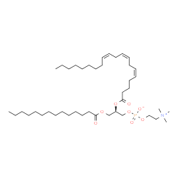 ChemSpider 2D Image | PC(14:0/20:3(5Z,8Z,11Z)) | C42H78NO8P