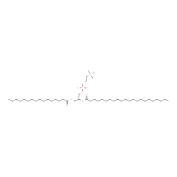 ChemSpider 2D Image | 1-hexadecanoyl-2-docosanoyl-sn-glycero-3-phosphocholine | C46H92NO8P
