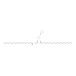 ChemSpider 2D Image | 1-octadecanoyl-2-eicosanoyl-sn-glycero-3-phosphocholine | C46H92NO8P