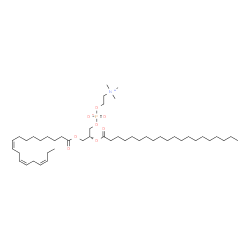 ChemSpider 2D Image | PC(18:3(9Z,12Z,15Z)/20:0) | C46H86NO8P