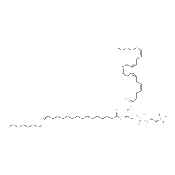 ChemSpider 2D Image | (2R)-3-[(4Z,7Z,10Z,13Z,16Z)-4,7,10,13,16-Docosapentaenoyloxy]-2-[(15Z)-15-tetracosenoyloxy]propyl 2-(trimethylammonio)ethyl phosphate | C54H96NO8P
