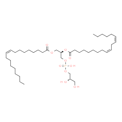 ChemSpider 2D Image | PG(18:1(9Z)/18:2(9Z,12Z)) | C42H77O10P
