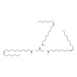ChemSpider 2D Image | TG(18:1(11Z)/16:1(9Z)/18:1(9Z))[iso6] | C55H100O6