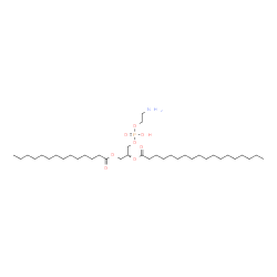ChemSpider 2D Image | (17R)-23-Amino-20-hydroxy-20-oxido-14-oxo-15,19,21-trioxa-20lambda~5~-phosphatricosan-17-yl stearate | C37H74NO8P