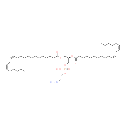 ChemSpider 2D Image | (2R)-3-{[(2-Aminoethoxy)(hydroxy)phosphoryl]oxy}-2-[(11Z,14Z)-11,14-icosadienoyloxy]propyl (13Z,16Z)-13,16-docosadienoate | C47H86NO8P