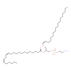 ChemSpider 2D Image | (17Z,21R)-27-Amino-24-hydroxy-24-oxido-19,23,25-trioxa-24lambda~5~-phosphaheptacos-17-en-21-yl (13Z,16Z)-13,16-docosadienoate | C45H86NO7P