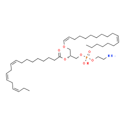 ChemSpider 2D Image | (7Z,17Z,21R)-27-Amino-24-hydroxy-24-oxido-19,23,25-trioxa-24lambda~5~-phosphaheptacosa-7,17-dien-21-yl (9Z,12Z,15Z)-9,12,15-octadecatrienoate | C41H74NO7P
