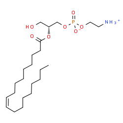 ChemSpider 2D Image | 2-oleoyl-sn-glycero-3-phosphoethanolamine | C23H46NO7P