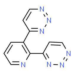 ChemSpider 2D Image | bistriazinylpyridine | C11H7N7