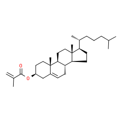 ChemSpider 2D Image | cholesterol methacrylate | C31H50O2