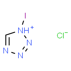 ChemSpider 2D Image | iodotetrazolium chloride | CH2ClIN4