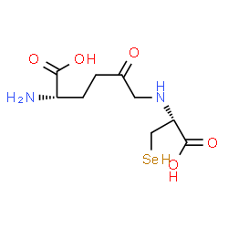 ChemSpider 2D Image | γ-glutamylmethylselenocysteine | C9H16N2O5Se