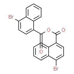 ChemSpider 2D Image | 4-bromonaphthalic anhydride | C22H12Br2O3