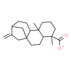ChemSpider 2D Image | Kaur-16-en-18-oate | C20H29O2