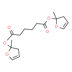 ChemSpider 2D Image | di-2-furfuryl adipate | C16H22O6