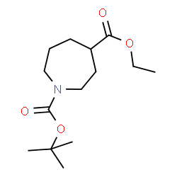 ChemSpider 2D Image | 1-tert-Butyl 4-ethyl azepane-1,4-dicarboxylate | C14H25NO4