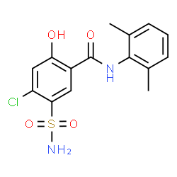 ChemSpider 2D Image | Xipamide | C15H15ClN2O4S