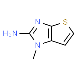 ChemSpider 2D Image | 1-Methyl-1H-thieno[2,3-d]imidazol-2-amine | C6H7N3S