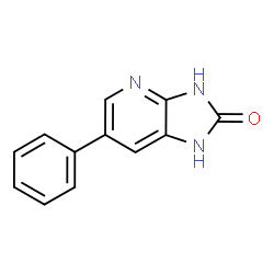 ChemSpider 2D Image | 6-Phenyl-1,3-dihydro-2H-imidazo[4,5-b]pyridin-2-one | C12H9N3O