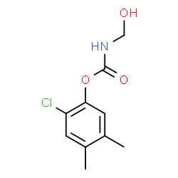 ChemSpider 2D Image | 2-Chloro-4,5-dimethylphenyl (hydroxymethyl)carbamate | C10H12ClNO3
