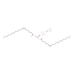 ChemSpider 2D Image | 1,2-di-[(6Z)-octadecenoyl]-sn-glycero-3-phosphocholine | C44H84NO8P