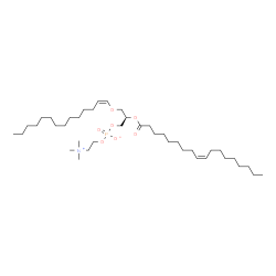 ChemSpider 2D Image | (2R)-2-[(9Z)-9-Octadecenoyloxy]-3-[(1Z)-1-tetradecen-1-yloxy]propyl 2-(trimethylammonio)ethyl phosphate | C40H78NO7P