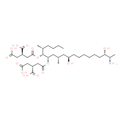 ChemSpider 2D Image | Fumonisin B3 | C34H59NO14