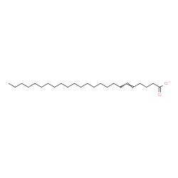ChemSpider 2D Image | (5E)-5-Tetracosenoate | C24H45O2