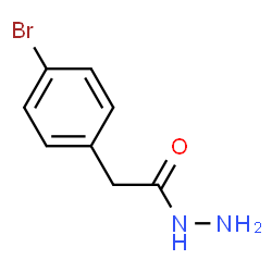 ChemSpider 2D Image | 2-(4-Bromophenyl)acetohydrazide | C8H9BrN2O