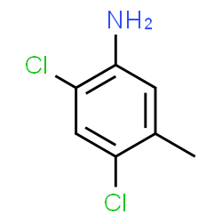 ChemSpider 2D Image | 5-amino-2,4-dichlorotoluene | C7H7Cl2N