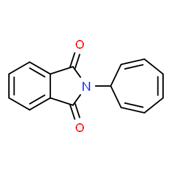 ChemSpider 2D Image | 2-(2,4,6-Cycloheptatrien-1-yl)-1H-isoindole-1,3(2H)-dione | C15H11NO2