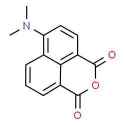ChemSpider 2D Image | 6-(Dimethylamino)-1H,3H-benzo[de]isochromene-1,3-dione | C14H11NO3