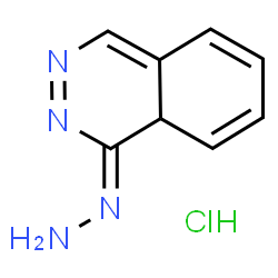 ChemSpider 2D Image | HYDRALAZINE HYDROCHLORIDE | C8H9ClN4