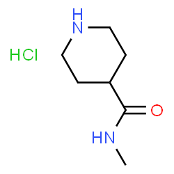 ChemSpider 2D Image | N-methylpiperidine-4-carboxamide hydrochloride | C7H15ClN2O