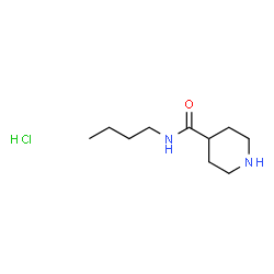 ChemSpider 2D Image | N-butylpiperidine-4-carboxamide hydrochloride | C10H21ClN2O