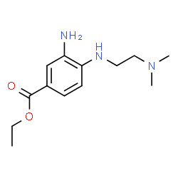 ChemSpider 2D Image | Ethyl 3-amino-4-{[2-(dimethylamino)ethyl]amino}benzoate | C13H21N3O2