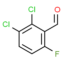 ChemSpider 2D Image | 2,3-Dichloro-6-fluorobenzaldehyde | C7H3Cl2FO