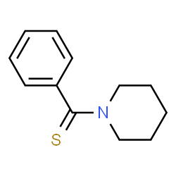 ChemSpider 2D Image | 1-(Phenylthioxomethyl)piperidine | C12H15NS