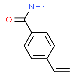 ChemSpider 2D Image | 4-Vinylbenzamide | C9H9NO
