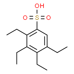 ChemSpider 2D Image | 2,3,4,5-Tetraethylbenzenesulfonic acid | C14H22O3S