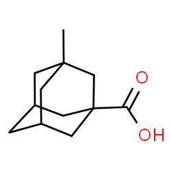 ChemSpider 2D Image | 3-Methyl-1-adamantanecarboxylic acid | C12H18O2