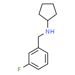 ChemSpider 2D Image | N-(3-Fluorobenzyl)cyclopentanamine | C12H16FN