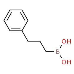 ChemSpider 2D Image | (3-Phenylpropyl)boronic acid | C9H13BO2