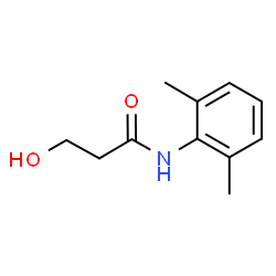 ChemSpider 2D Image | N-(2,6-Dimethylphenyl)-3-hydroxypropanamide | C11H15NO2