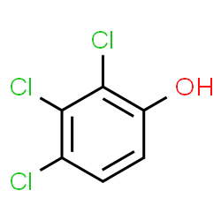 ChemSpider 2D Image | 2,3,4-Trichlorophenol | C6H3Cl3O
