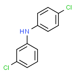 ChemSpider 2D Image | 3-Chloro-N-(4-chlorophenyl)aniline | C12H9Cl2N