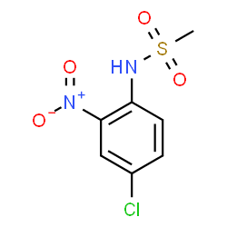 ChemSpider 2D Image | N-(4-Chloro-2-nitrophenyl)methanesulfonamide | C7H7ClN2O4S